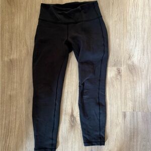 Lululemon Athletica Black Leggings High Waist Performance
